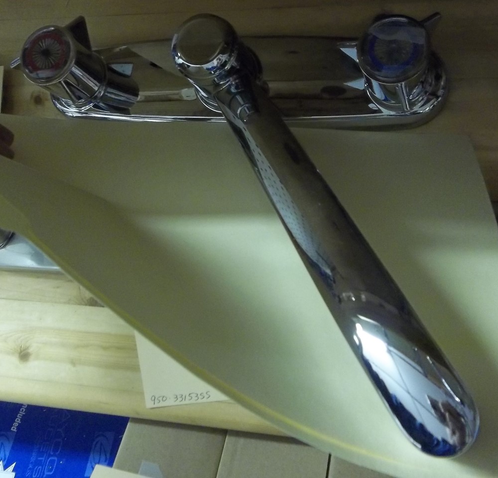 Sayco Kitchen Faucet Chrome w/ spray LF832  $44.00