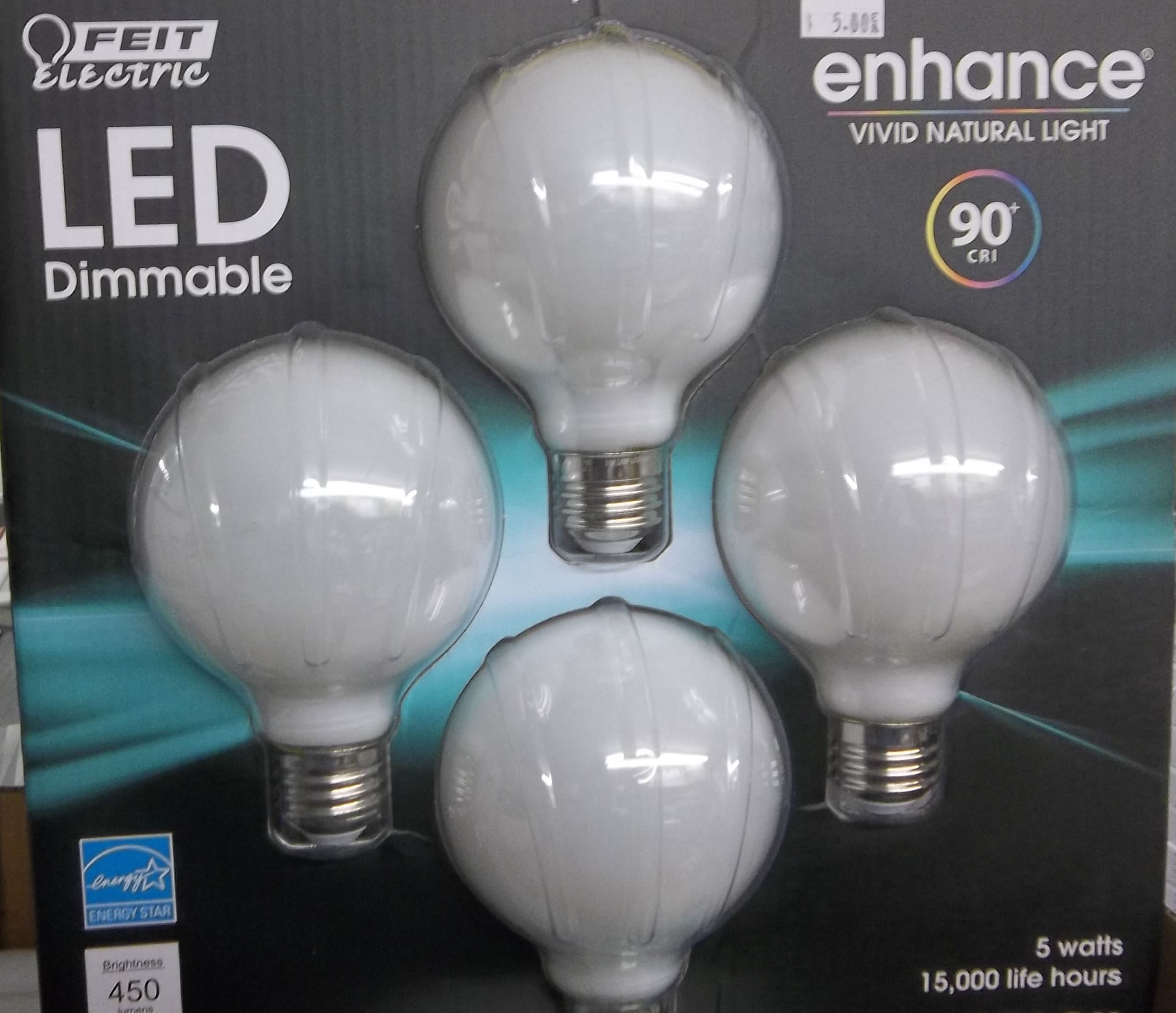 LED Dimmable light bulb