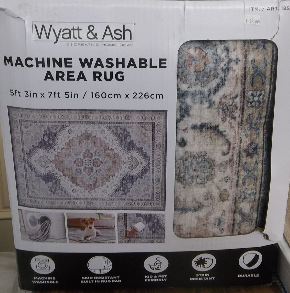 Area Rug 5x7 $32
