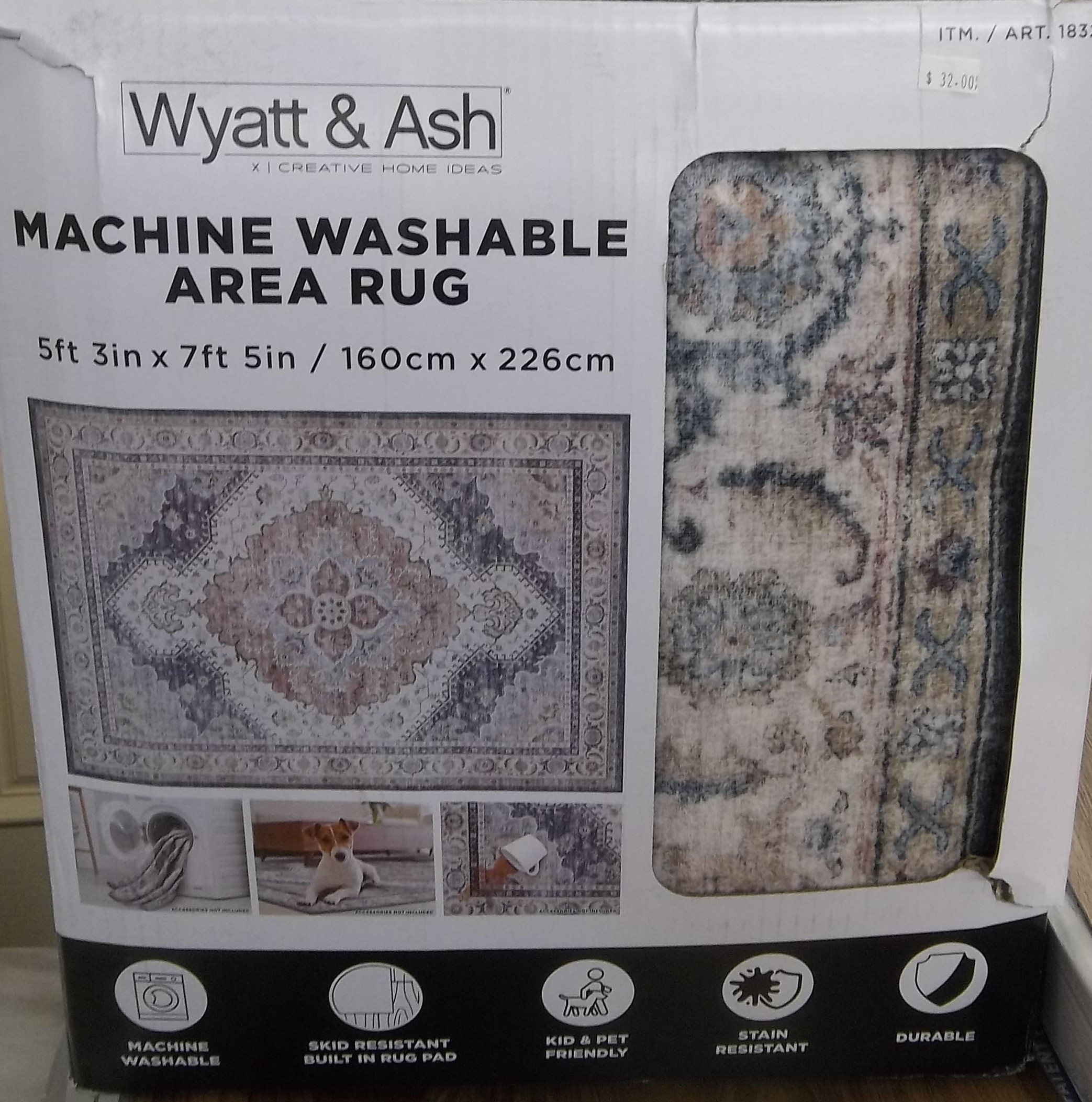 Area Rug 5x7 $32