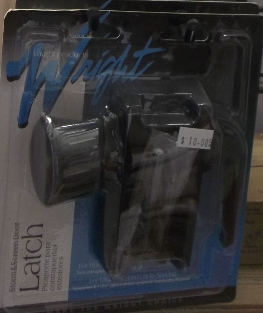 Storm/Screen Door Latch $10
